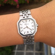LUXURY BRAND ! jam tangan vintage Maurice Lacroix quartz tank aikon jadul antik mulus swiss mint not