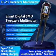 Digital Tweezer 5-IN-1 SMD Test Kelvin Clip Electronic Component Multifunctional Tester Tool