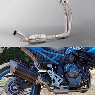 Motorcycle Engine Exhaust muffler system Front Link Pipe For GSX-8S GSX8R GSX 8S GSX8S