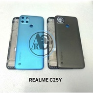 Housing Casing Kesing Full Set Realme C25Y | BackDoor Back Cover + LCD Frame C25Y