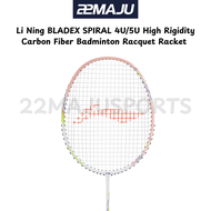 Free String Free Bag Free Grip !! Li Ning BLADEX SPIRAL 4U/5U High Rigidity Carbon Fiber Badminton R