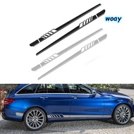 WOAY Car Stickers, Self-adhesive Waterproof Car Side Body Decals, PVC Removable Car Accessories for 
