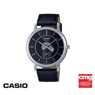 CASIO นาฬิกาข้อมือ CASIO รุ่น MTP-B130L-1AVDF สายหนัง สีดำ