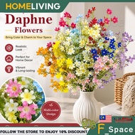 RAYA Artificial Silk Flower Jasmine Bouquet Handmade Daphne Flowers Wedding Decorations Party Floor 