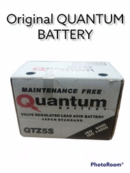 Battery 5L QUANTUM Brand Original
QTZ5S
for Motorcycle
Maintenance Free
Very Good Quality
12V 
Made of Quality Material
size 17,20,20
price 1,450