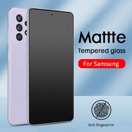 Matte Frosted Tempered Glass For Samsung Galaxy A14 A34 A54 A13 A23 A33 A53 A73 A03 A02 A10s A20s A22 A30s A50s A02s A12 A10 A20 A30 A32 A42 A50A52 A70 A72 A01 A11 A31 A51 A71 A21s M31 M51 Note 10 Lite S21 FE Anti Fingerprint Film Screen Protector