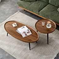 Foldable Simple Table Table Side Light Small Table Tea Household Round Tea Table Living Room Extreme