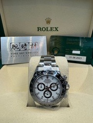 Rolex 116500LN Daytona 全鋼   白面  熊貓 2023年6月