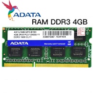 ADATA RAM 4GB DDR3 1600mhz