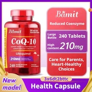 Bamit Ubiquinol Mega CoQ10 q10 Q10 430mg 240Softgels-TTC