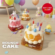 Kids Birthday Cake Catapult Game Cartoon Prank Toys Fun Decompression Board Entertainment