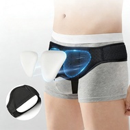 1PCS Hernia Belts for Men， Adjustable Inguinal Hernia Support Belt for Men & Women with 2 Compressio