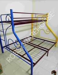 FREE SHIPPING DIY Metal Bunk Bed Without Mattress/Double Decker/Katil Ibu Anak/Loft Bed/Katil Besi 2 Tingkat