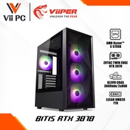 ViiPER PC BITIS RTX 3070 Gaming PC,RYZEN 5 5700X,TUF B550 PLUS WIFI,TWIN EDGE RTX 3070 ,TECWARE FORGE S