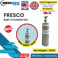 FRESCO Refrigerant Gas R32 (700g) – Baby Cylinder **WITHIN SARAWAK ONLY**