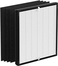 flt5900 True HEPA replacement filter j Compatible with Guardian Air Purifier AC5900WCA and AC5900WDLX, 1 True HEPA Filters &amp; 4 Carbon Filters
