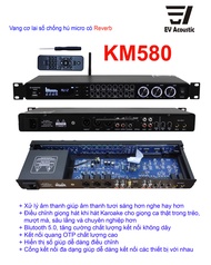 Đầu karaoke 2 đường mic Thiết bị điều chỉnh vang karaoke gia đình Caliphate V105 DSP-3000