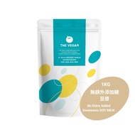 THE VEGAN Soy Protein Isolated (No Added Sugar) 1KG - SOY MILK
