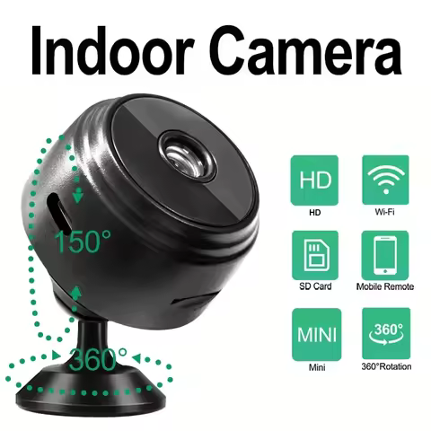 A9 Mini Camera 1080P High Definition Wireless Remote Viewing Micro Camera Wifi Security Protection S