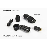Jack XLR ashley male female Waterproof with weter proof, original canon XLR asley