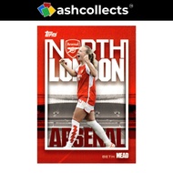 Topps Arsenal Fan Set 2023-24 Beth Mead North London Arsenal Women [ashcollects]