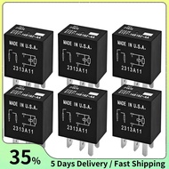 For Select  , Explorer Vehicles 6 Pack 8T2T-14B192-AA 12VDC 30A 4-Pin SPST Automotive Relay Fix  Pum