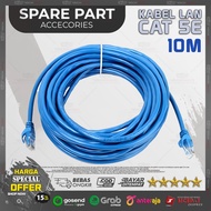 10 Meter Cat5e UTP LAN Cable 10M/ 1000CM/ - RJ45 Ethernet Internet Network Cable for PC and Laptop 
