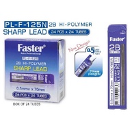FASTER 2B PENCIL LEAD 0.5mm (per tube)