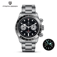 PAGANI DESIGN New 2025 BB Chronograph Men Watch Imported Japan VK64 Quartz Stainless Steel Sapphire