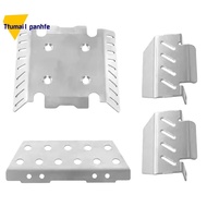 Metal Chassis Kit +Axle Cover Kit for 1/8  Allrock 1/8 H8h V1v2 RC Car Parts