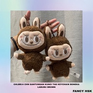 GANTUNGAN CHN KEYCHAIN BAG KEYCHAIN PUMPKIN BROWN CHLBB14