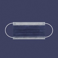 平面醫療口罩 (成人 50片/盒) 海軍藍 台灣製 l THG兆鼎生醫