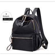 Lvv Woman Backpack Travel Leather Waterproof Bag Casual Oxford Anti-theft Student Backpack