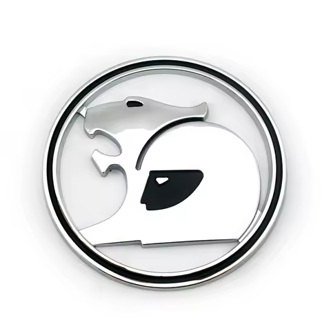 Chrome Color Customs Auto Badge Wheel Steering Decoration 69MM Hsv Lion Car Emblem Logo Stickers