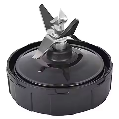 【PLAISIR】2X 7 Fins Blender Blade Replacement Compatible For Nutri Ninja BL450 Auto IQ Pro Cups For N