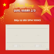 Spelier SPM-100KS Double Induction Cooker Luxurious White – Slide Induction Cooker, High Built-in Do