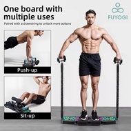 FUYOGI Push Up Board Pull Rope Multifunctional 30 Types Fitness Intelligent Counting Foldable LCD Di