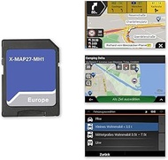 Xzent X-MAP27-MH1: Micro SD Card with Motorhome Navigation for XZENT X-427 and X-F270, Maps for Euro