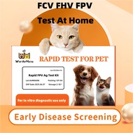☜Feline Parvovirus Test Rapid FPV FCV FHV Ag Test Strip Kit for Clinic Home Use Free Shipping Ea ▷❦