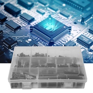 tomobetter-MY 122 Pcs 2.54mm IC Socket Adaptor DIP-8 6 14 16 18 24 28 40Pins Electronic Component Co