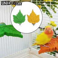 [Yoyoyo1] Parrot Perch Stand, Bird Claw Perch, Leaf Perch, Easy Installation, Stand for Finches And 