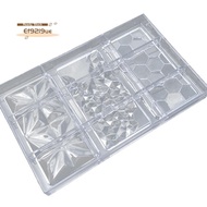 Chocolate Cadny Bar Mold Polycarbonate Chocolate Mould Plastic Baking Pastry Cake Mold Bonbon Confec