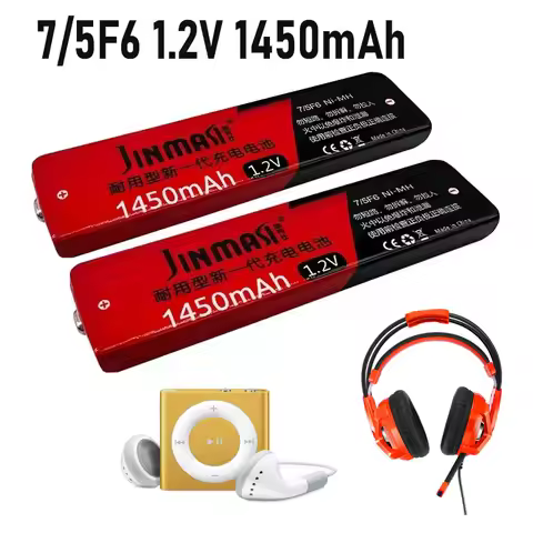 High Capacity 1450mAh Battery For Panasonic HHF-AZ09 HHF-AZ01 SL-CT700 SL-CT790 HHF-1PSC RQ-SX43 MJ7