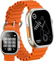 AdinaS Smart Watch 49mm Series 2.2-inch Fitness Watches for Women Men Exercise Modes Sleep Tracking 