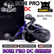 รอกตกปลา รอกหยดน้ำ BOKI PRO DC รอบ 7.6:1 by LIZARD (มีทั้งหมุนซ้ายและหมุนขวา)