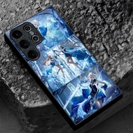 Cartethyia and Fleurdelys 09 design Phone Case Glass for Samsung Galaxy S20 S21 S22 S23 S24 S25 Ultr