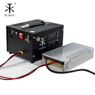 New TUXING TXES061 300Bar Portable PCP Air Compressor 4500Psi High Pressure Compressor with Car 12V 