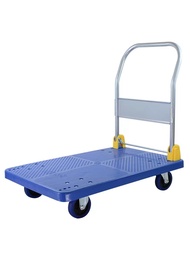 {SG Seller+Free Delivery} Foldable Installed Trolley Loading 150kg For Warehouse or Home Use Easy Hand Carry {Blue Color}