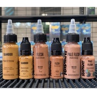 สีสักRadiant เฉดสีเนื้อTattoo Color usa
