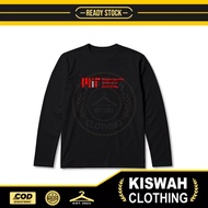 MIT Massachusetts Institute of Technology Logo Long Sleeve Distro T-Shirt